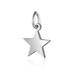 Anna K Jewelry - Berlock Symbols Stjärna Stål