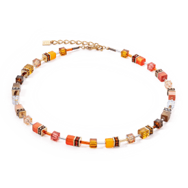 Coeur De Lion - Halsband Geocube Iconic Orange