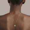 Björg Jewellery - Halsband Iconic Heart Embossed Guld