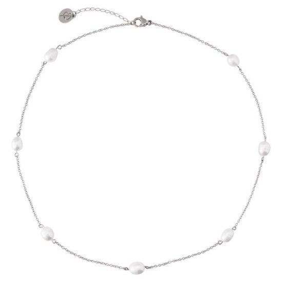 Pärlhalsband plast 20tal