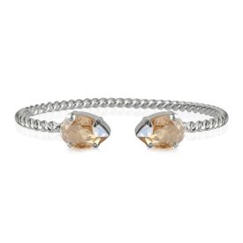 Caroline Svedbom - Armband Mini Drop Rhodium Golden Shadow