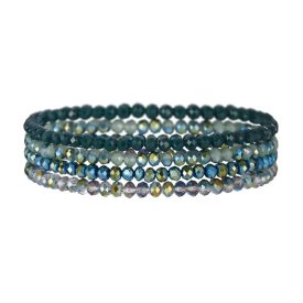 Anna K Jewelry - Armband Lumi Grön