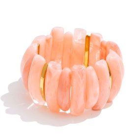 Anna K Jewelry - Armband Resin Max Rosa