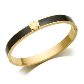 Anna K Jewelry - Armband Numerals Enamel Guld