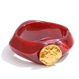 Anna K Jewelry - Armband Resin Muse Cerise