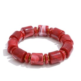 Anna K Jewelry - Armband Resin Sunlit Cerise