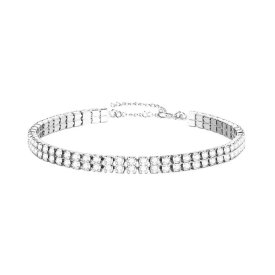 Anna K Jewelry - Armband Tennis Dbl Stål Klar