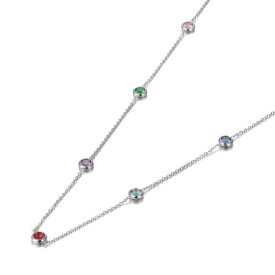 Anna K Jewelry - Halsband Colorful Stål Mix