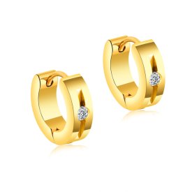 Anna K Jewelry - Örhängen Cubic Guld