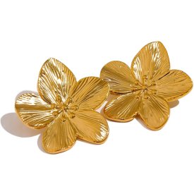 Anna K Jewelry - Örhängen Fashion Flower Guld