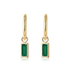 Anna K Jewelry - Örhängen Holiday Grön