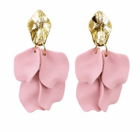 Anna K Jewelry - Örhängen Petalia Rosa