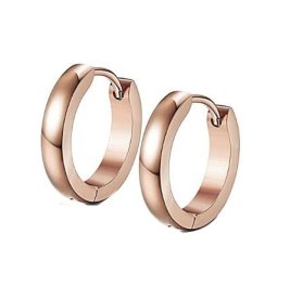 Anna K Jewelry - Örhängen Ring Rosé
