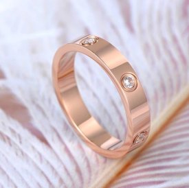Anna K Jewelry - Ring City Rosé