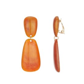 Belle Miss Paris - Clipsörhängen Edmee Orange