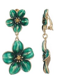 Belle Miss Paris - Clipsörhängen Nona Grön