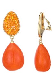 Belle Miss Paris - Clipsörhängen Nova Orange