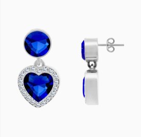 Blingit Select - Örhängen Blue Heart
