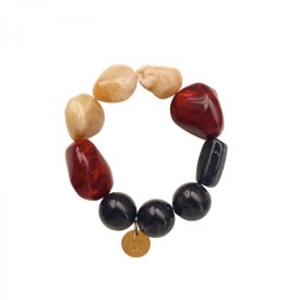 Bud To Rose - Armband Resin Molto Red Mix