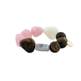 Bud To Rose - Armband Resin Molto Rosa