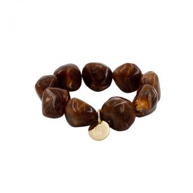 Bud To Rose - Armband Resin Vibe Brown