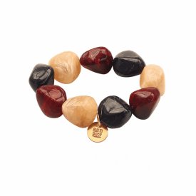 Bud To Rose - Armband Resin Vibe Red Mix