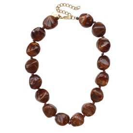 Bud To Rose - Halsband Resin Vibe Brown