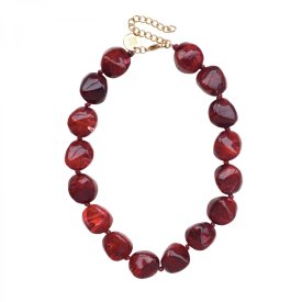 Bud To Rose - Halsband Resin Vibe Burgundy