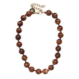 Bud To Rose - Halsband Velvet Brun