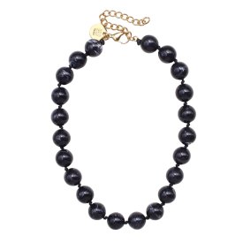 Bud To Rose - Halsband Velvet Svart