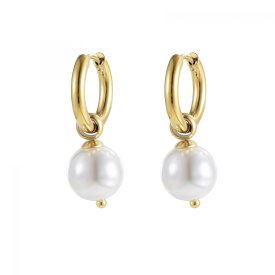 Bud To Rose - Örhängen Joyce Pearl Guld