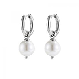 Bud To Rose - Örhängen Joyce Pearl Stål