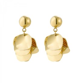 Bud To Rose - Örhängen Penny Guld