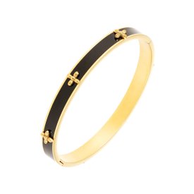 By Jolima - Armband Valencia Bangle Svart