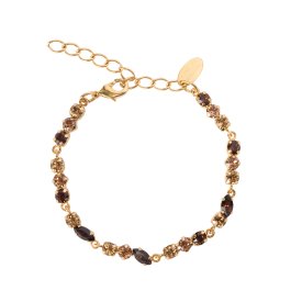 Caroline Svedbom - Armband Alelia Guld Topaz Combo