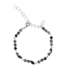 Caroline Svedbom - Armband Alelia Rhodium Jet Combo