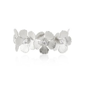 Caroline Svedbom - Armband Anemone Bangle Rhodium