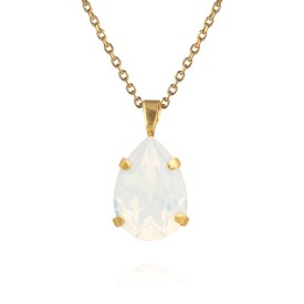 Caroline Svedbom - Halsband Mini Drop Guld White Opal