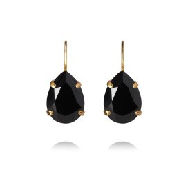 Caroline Svedbom - Örhängen Claps Mini Drop Guld Jet