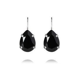 Caroline Svedbom - Örhängen Claps Mini Drop Rhodium Jet
