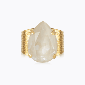 Caroline Svedbom - Ring Classic Drop Guld Linen Ignite