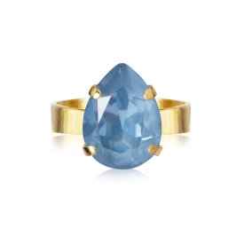 Caroline Svedbom - Ring Mini Drop Guld Denim Ignite