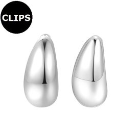 Clips - Örhängen Drop Silver