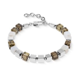 Coeur De Lion - Armband Unisex Graphic Cubes Smoky