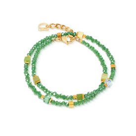 Coeur De Lion - Armband Joyful Flex Grön