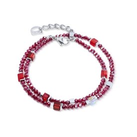 Coeur De Lion - Armband Joyful Flex Röd