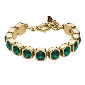 Dyrberg/Kern - Armband Conian Guld Emerald