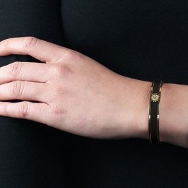Dyrberg/Kern - Armband Pennika Guld Svart