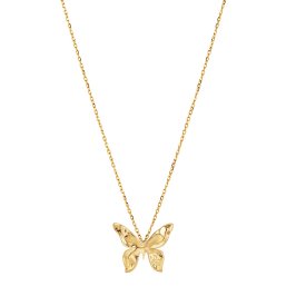 Edblad - Halsband Butterfly S Guld