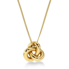 Edblad - Halsband Infinity Knot Guld